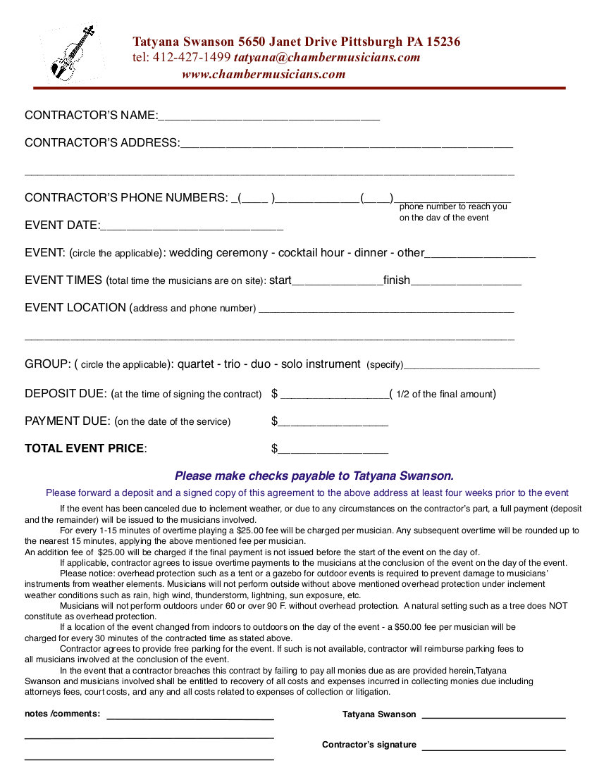 contract